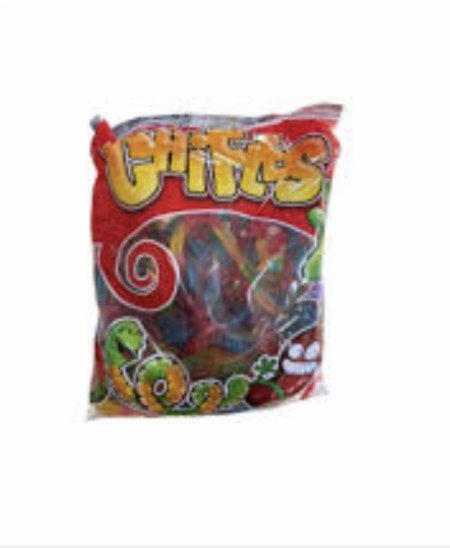 كاندي بشكل حيايا ملونة