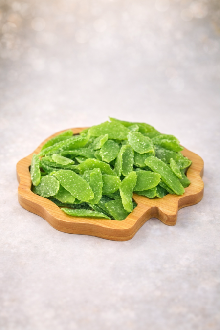 شرائح اناناس بنكهة التفاح الاخضر