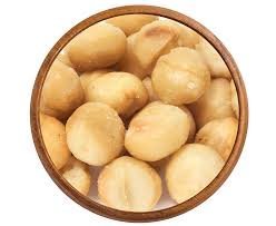 مكاديميا محمصة ومقشره