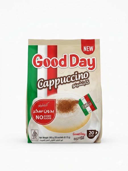 كابتشينو Good Day بدون سكر