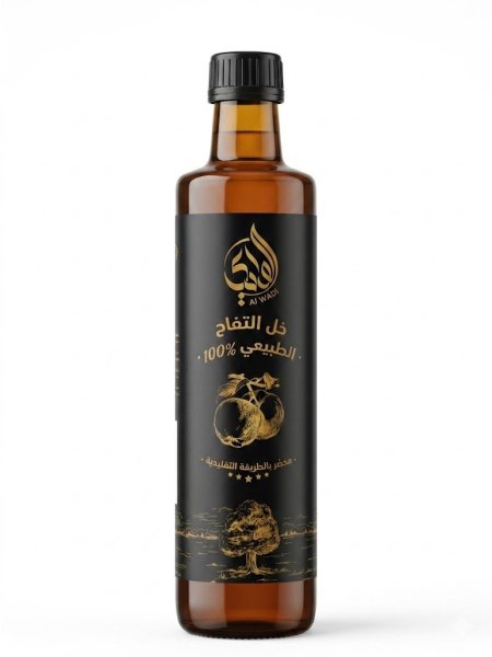 خل التفاح طبيعي